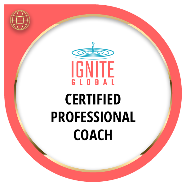 Ignite Global Badge - eq for kidz is a certified professional coach by Ignit global